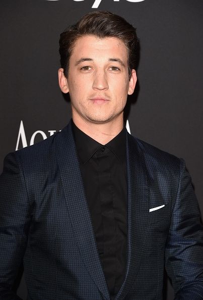 Miles Teller en el Globo de Oro Premios Post-Partido Anual 72a.